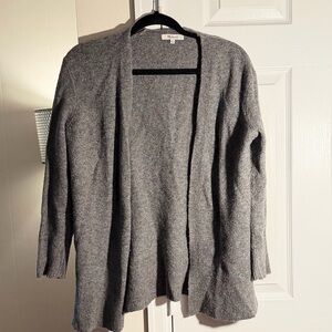 Madewell Gray‎ Open-Front Cardigan Sweater Small – Wool & Alpaca Blend